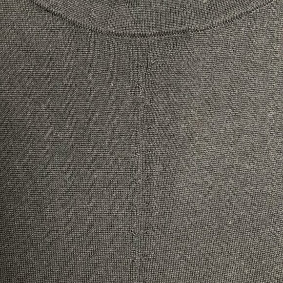 NWT EILEEN FISHER Merino Wool Black Turtleneck K/L - Picture 5 of 8